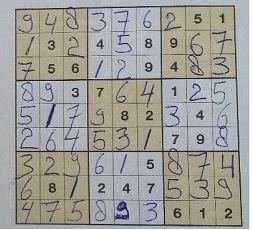 kranteknipsels sudoku oplosser